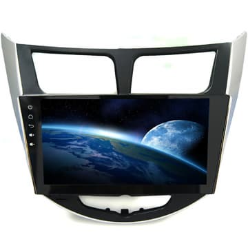 Hyundai Auto DVD Player for Verna Solaris Accent GPS Nav